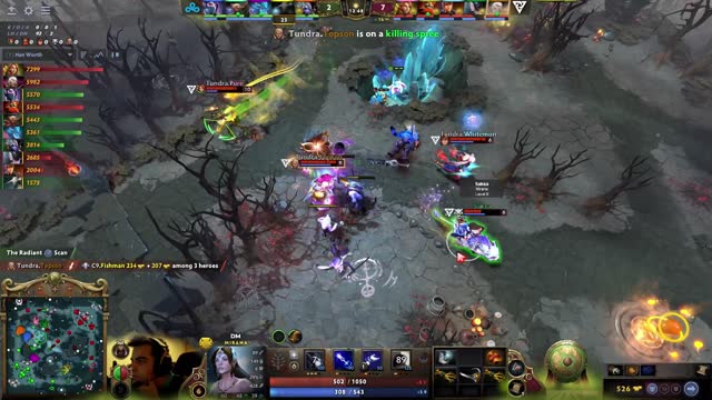 Tundra.Topson kills Entity.Fishman!