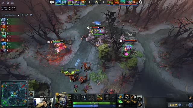 QCY.LESLÃO takes First Blood on Arteezy!