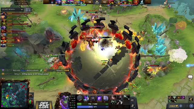 PSG.LGD gets 3 kills!