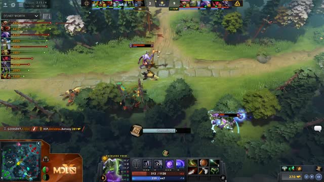 NiP and GODSENT trade 1 for 1!