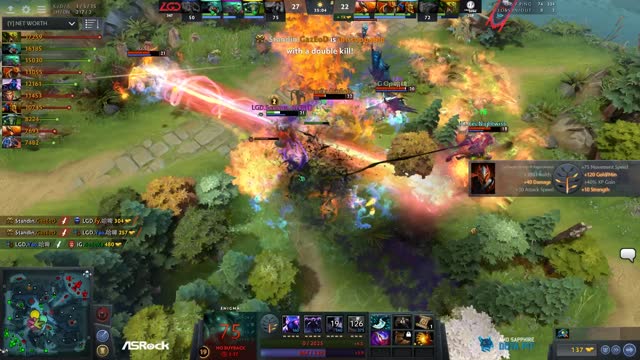 iG.END's double kill leads to a team wipe!