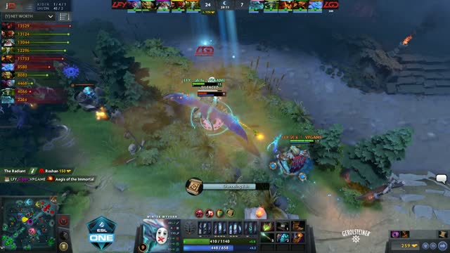 LFY.inflame kills LGD.Yao!