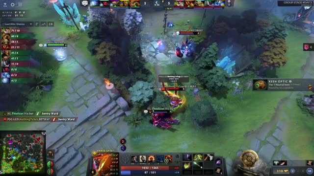 PSG.LGD.NothingToSay kills SG.Thiolicor!