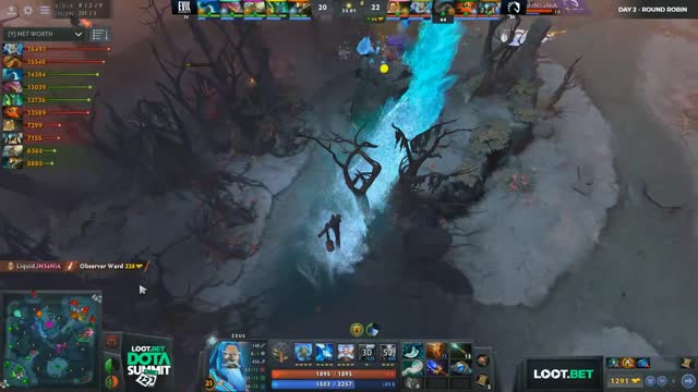 EG.Arteezy kills Liquid.iNSaNiA!