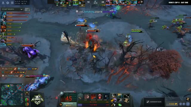 Gorgc gets a double kill!