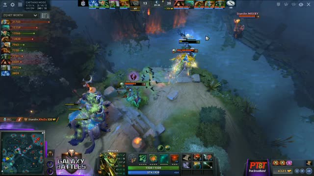 EG.Arteezy gets a double kill!