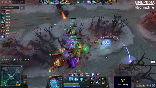 Newbee gets 2 kills!