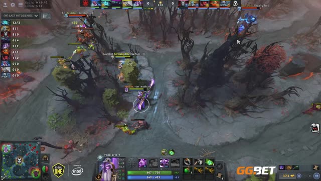 Gambit.gpk takes First Blood on Dendi!