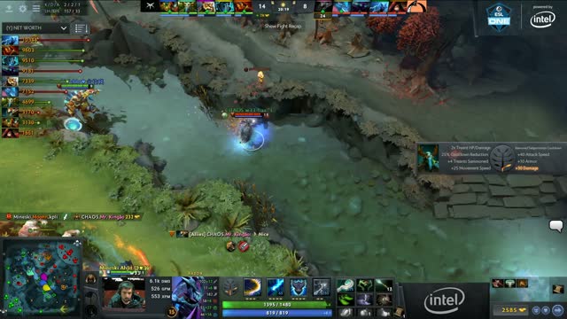 Mineski gets 2 kills!