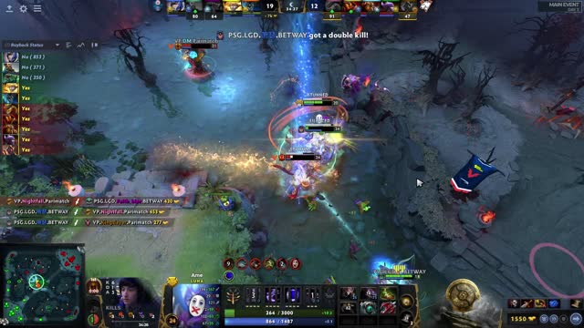 PSG.LGD teamwipes VP!