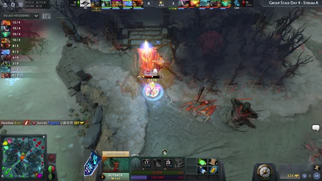 Newbee.Sccc kills Secret.Puppey!