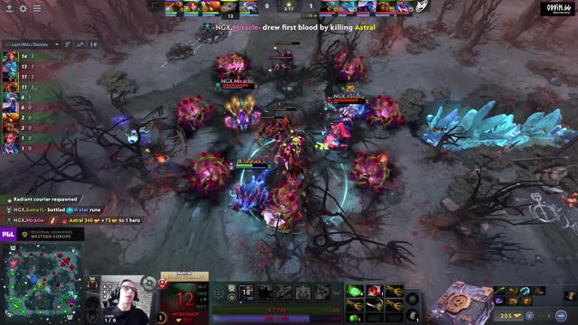 Miracle- takes First Blood on Astral!