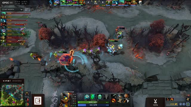 Newbee.kpii kills VP.Solo!