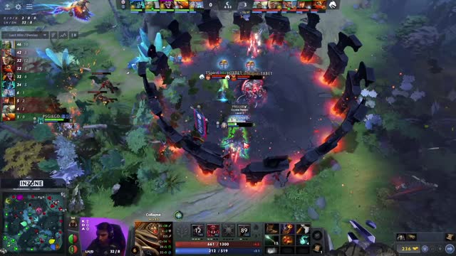 TSpirit.Collapse kills PSG.LGD.y`!