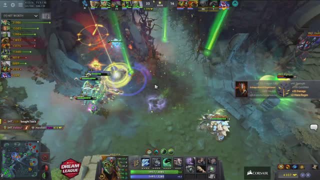 Newbee.Sccc gets a double kill!