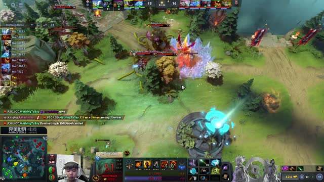 Felixciaoba kills PSG.LGD.NothingToSay!