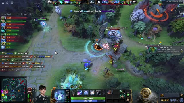 Secret.MATUMBAMAN gets a double kill!