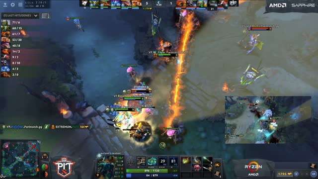 VP gets 3 kills!