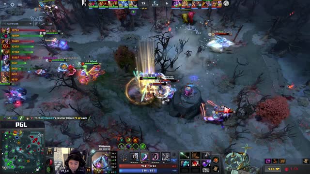 Arteezy kills T1.Whitemon!