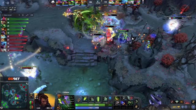 PSG.LGD teamwipes TSpirit!