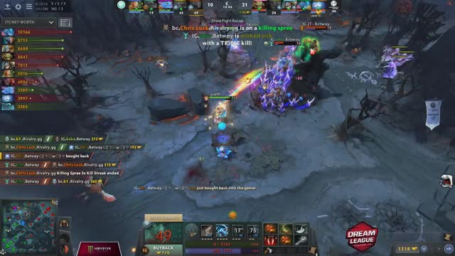iG.Emo's ultra kill leads to a team wipe!