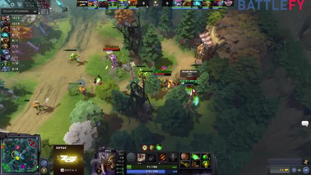 WG.xNova takes First Blood on Meracle-!