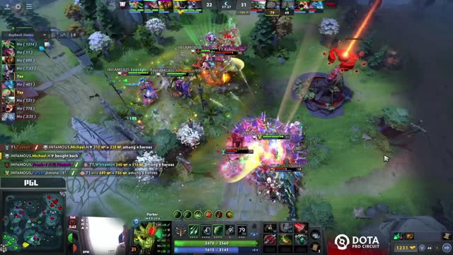 OG.Topson gets a triple kill!