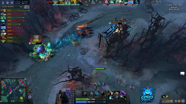 Newbee.kaka kills LFY.inflame!