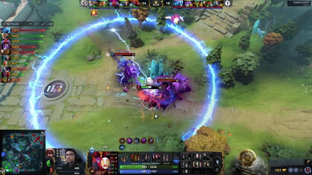 Arteezy kills VG.Ori!