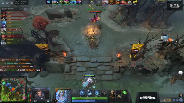 SG.Liposa kills Na`Vi.Dendi!