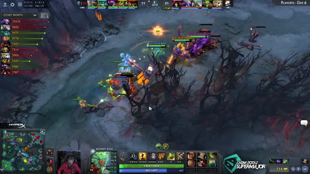 PSG.LGD gets 2 kills!