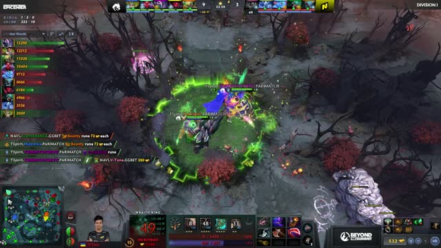 TSpirit and NAVI trade 1 for 1!