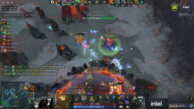 Arteezy's double kill leads to a team wipe!