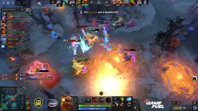 OG.Topson gets a triple kill!