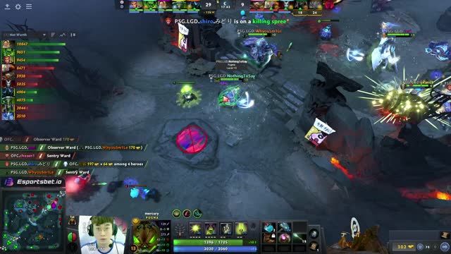 PSG.LGD gets 3 kills!