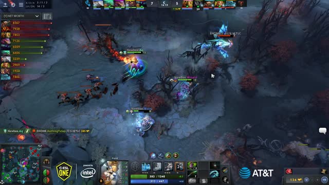 Newbee gets 3 kills!