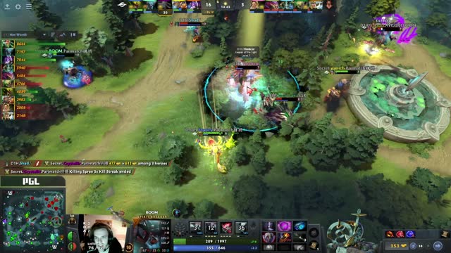 Puppey gets a double kill!