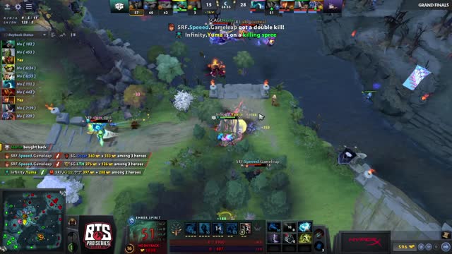 dnm's double kill leads to a team wipe!