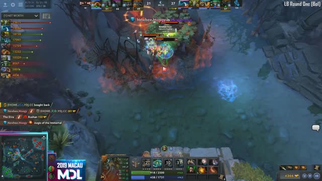 Newbee gets 2 kills!