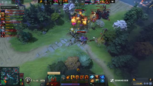 w33's double kill leads to a team wipe!