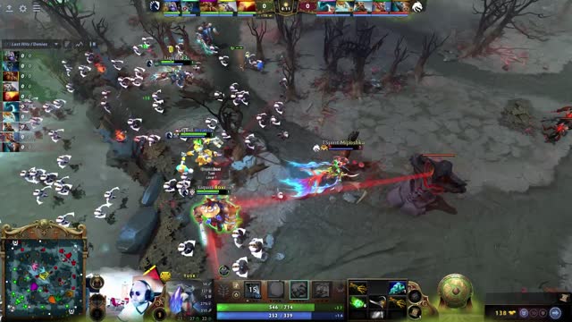 Liquid.33 takes First Blood on TSpirit.Miposhka!