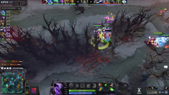 coL.Kyle takes First Blood on EG.Arteezy!