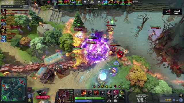 Nine's triple kill leads to a team wipe!