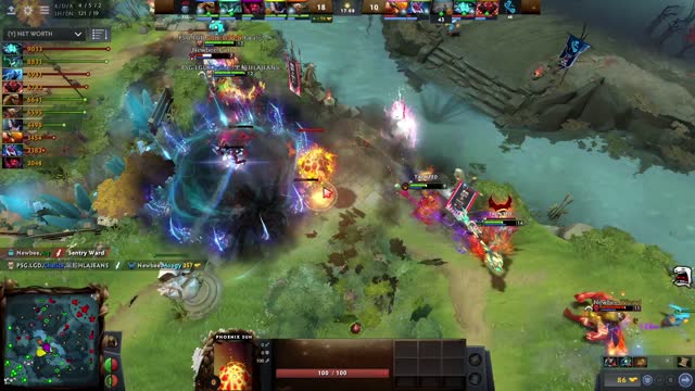 PSG.LGD.Chalice gets a double kill!