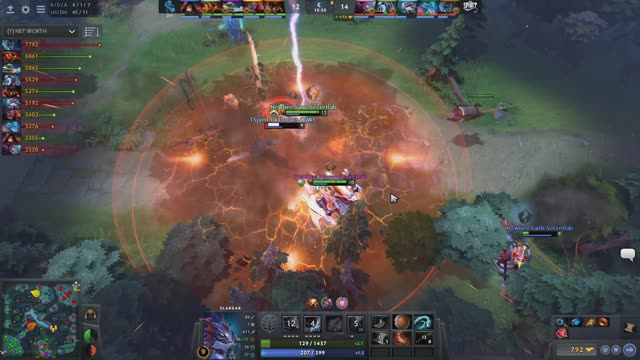 Newbee.Sccc kills TSpirit.DkPhobos!