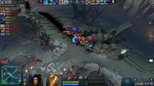 Fly takes First Blood on EHOME.Faith_bian!