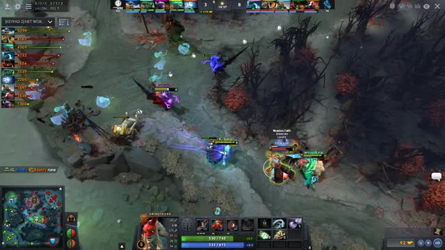 HAlf kills Newbee.Faith!