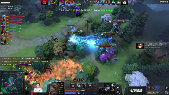 TSpirit.Collapse gets a double kill!