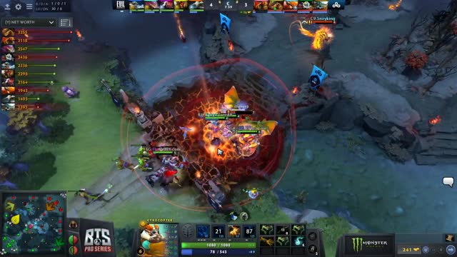 EG.Arteezy kills Pandas.EternaLEnVy!