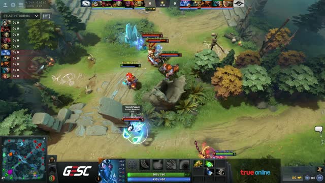 Secret.MidOne takes First Blood on EG.Misery!